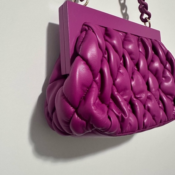 BC Bags Quilted Clutch with Chain Strap - Picture 3 of 7